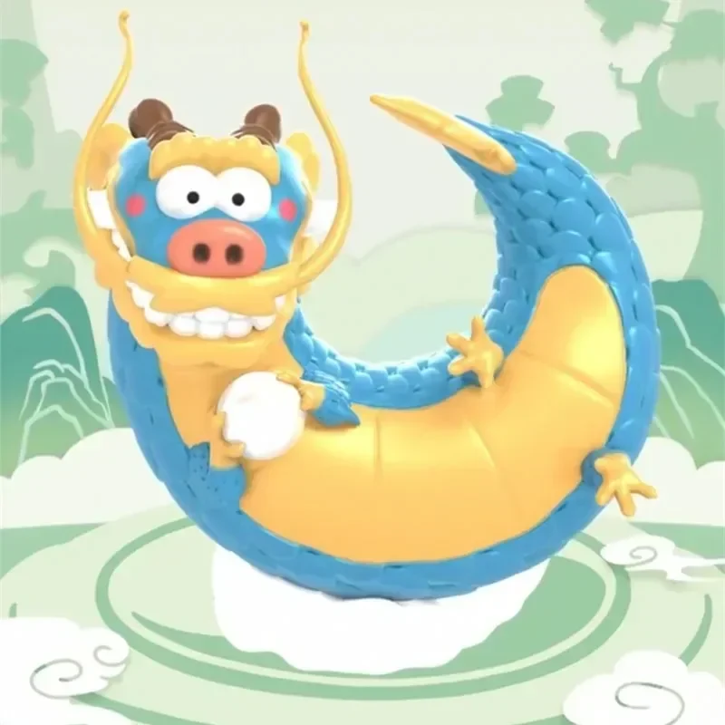 

Dragons Rising and Tigers, слепая коробка, загадочная коробка Caixa Sorpresa, аниме-фигурки для девочек, милая модель, подарок на день рождения
