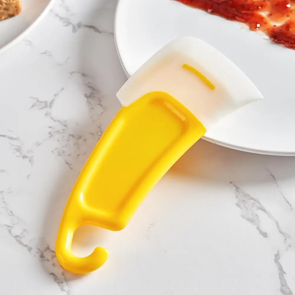 Kitchen cleaning shovel Silicone Kitchen Spatula Cake Baking Pastry Dish Cleaning Fry Scraper Tools Pot Dirty Washing Brush M6D5