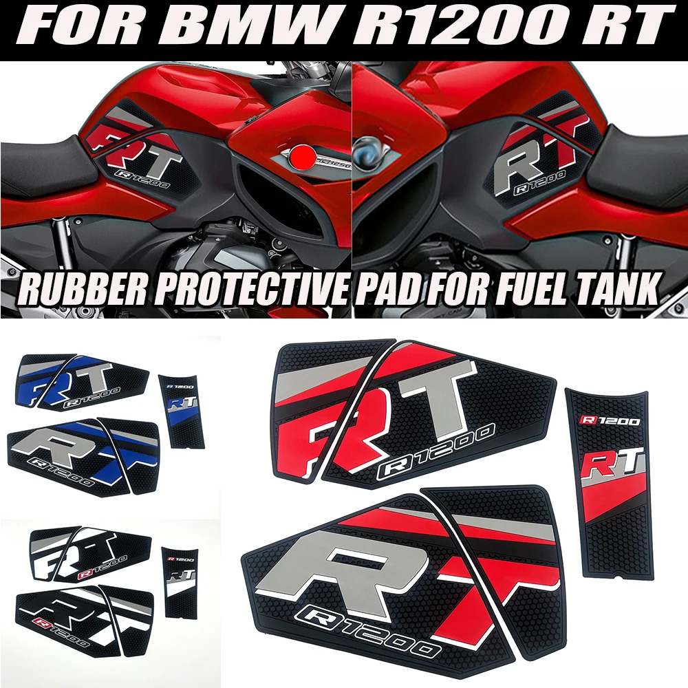 For BMW R1200rt r1250rt Motorcycle Side Gas Knee Grip Stickers Fuel Tank Pad Protector Anti-slip Sticker R1200RTNew