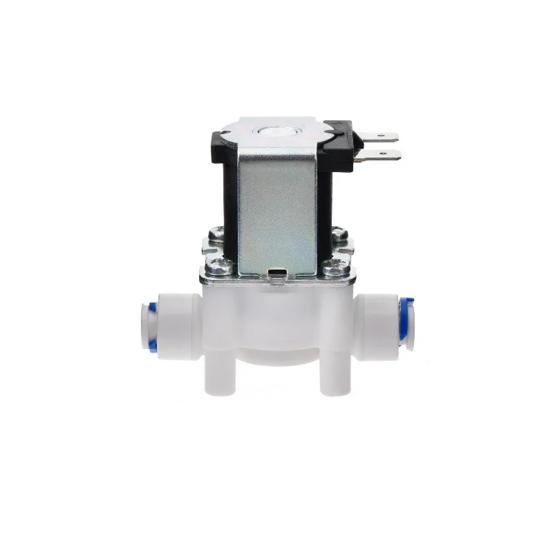 

1/4 "обычно закрытый электрический электромагнитный клапан DC12V 24V AC220V магнитный переключатель потока воды и воздуха для диспенсера стиральной машины