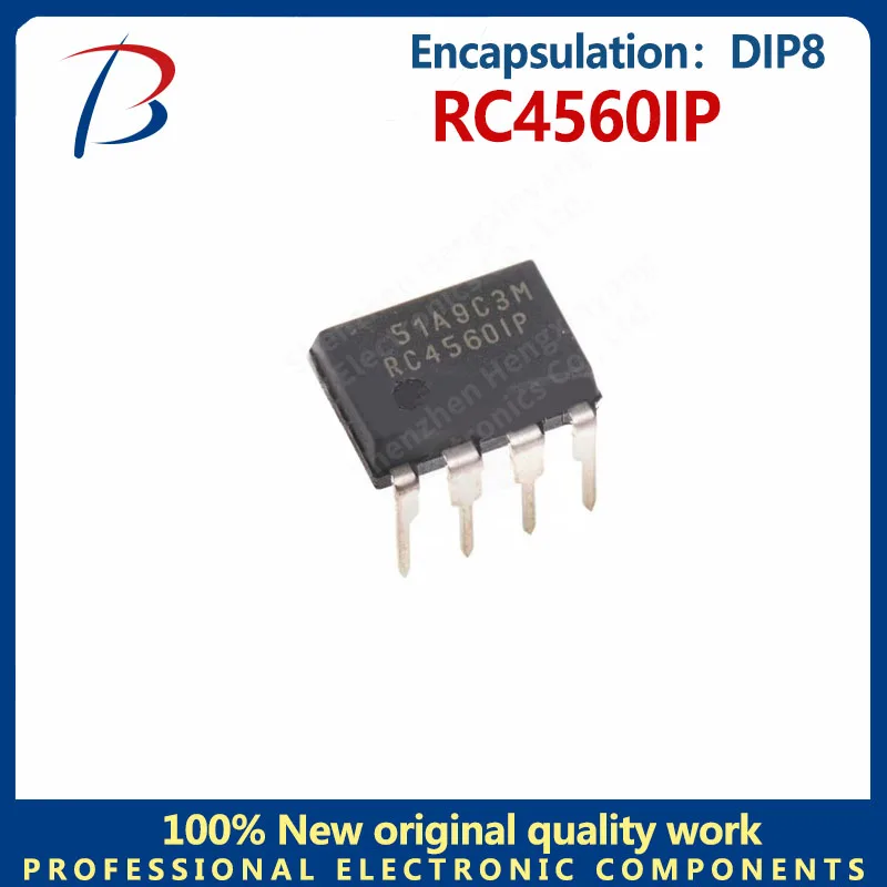 

10 шт., RC4560IP Silkscreen RC4560IP посылка DIP8, рабочий усилитель