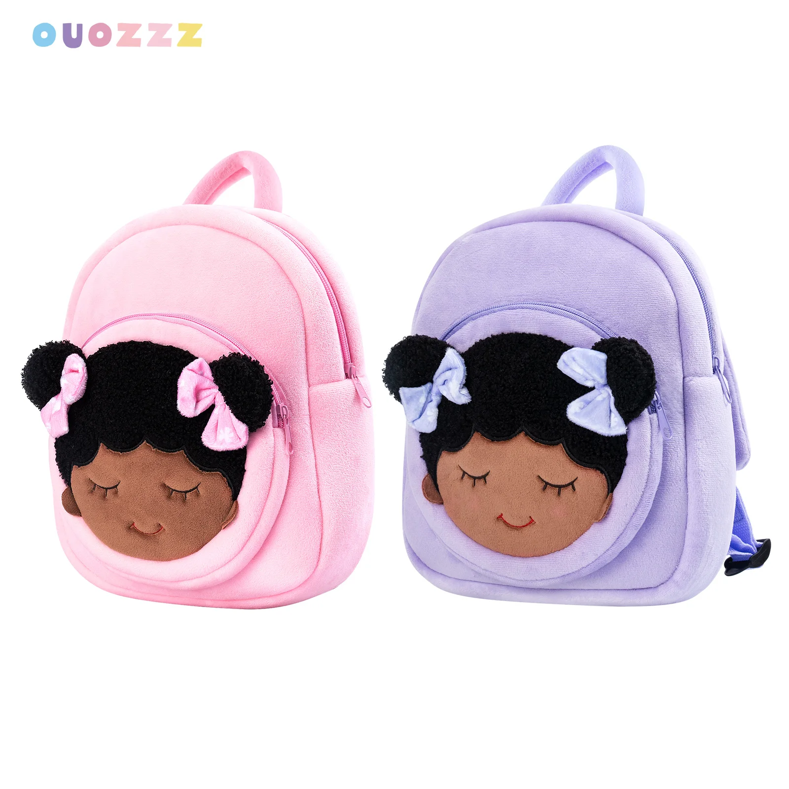 Ouozzz Pluche Rugzak Kawaii Meisje Pop Rugzakken Voor Kinderen Kinderen Schooltassen Outdoor Reizen Rugzak Tas 11"