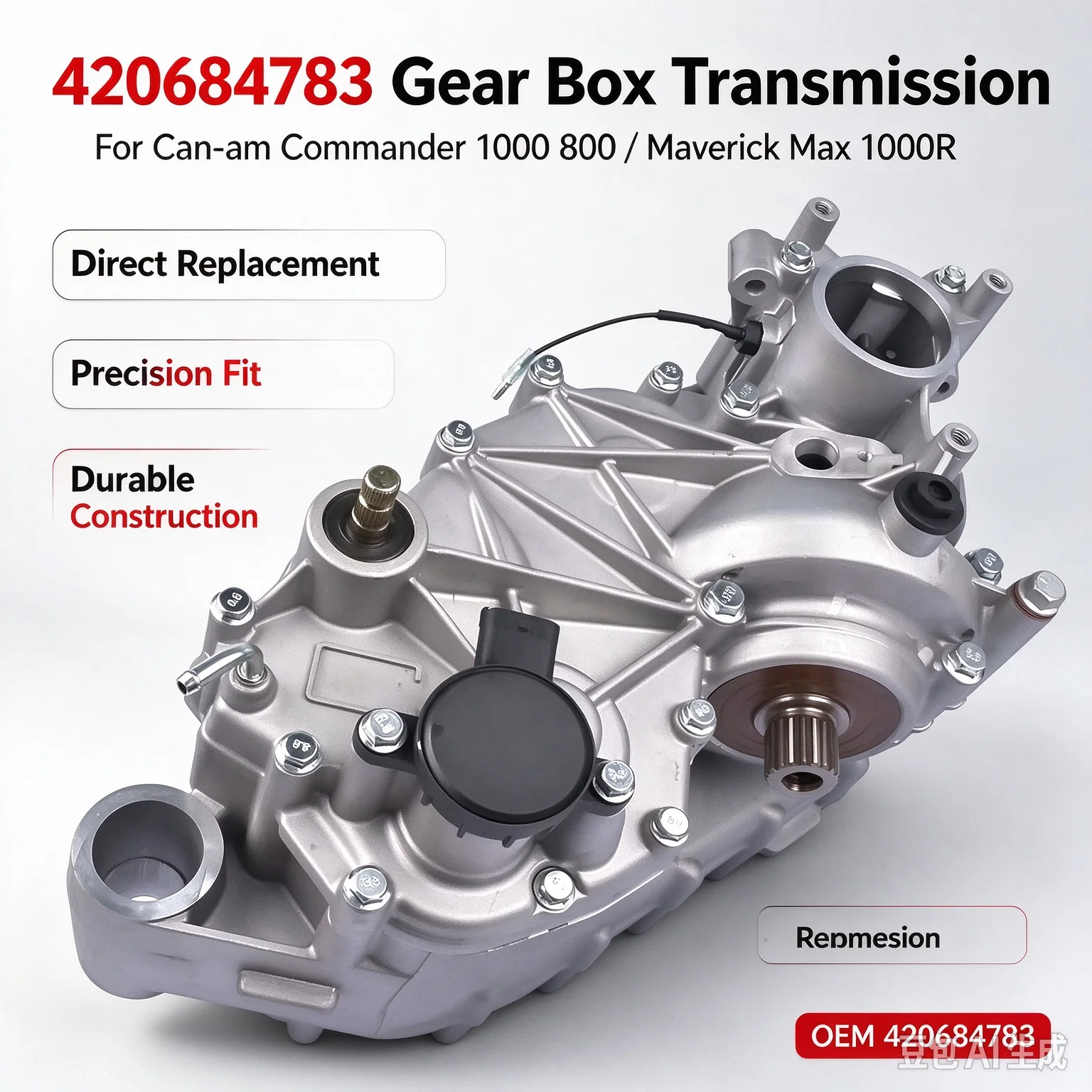 AP03 420684783 GearBox Transmission For Can-am Commander 1000 800 Maverick Max 1000R