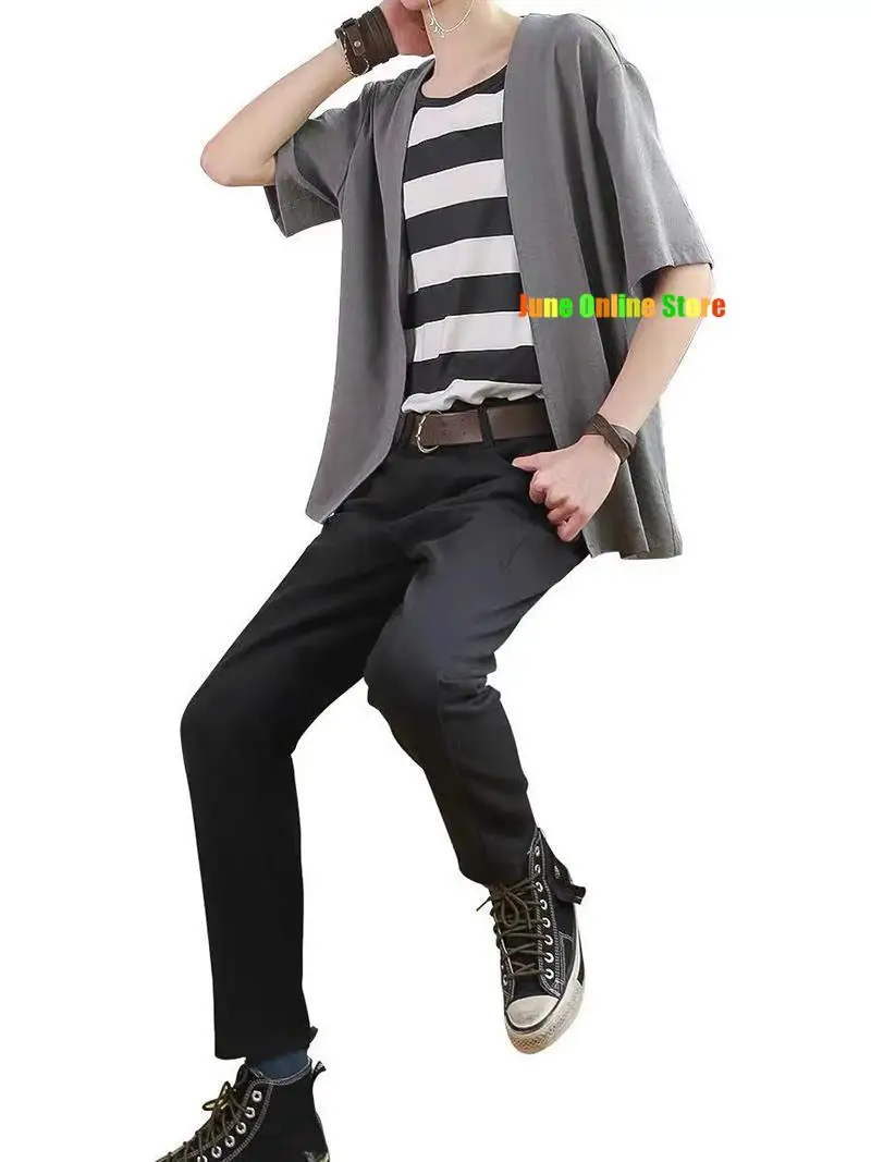 Horimiya Hori-san to Miyamura-kun Miyamura Izumi  Anime Cosplay Costumes Top Pants Outfits And Cosplay Wig Shoes For Halloween