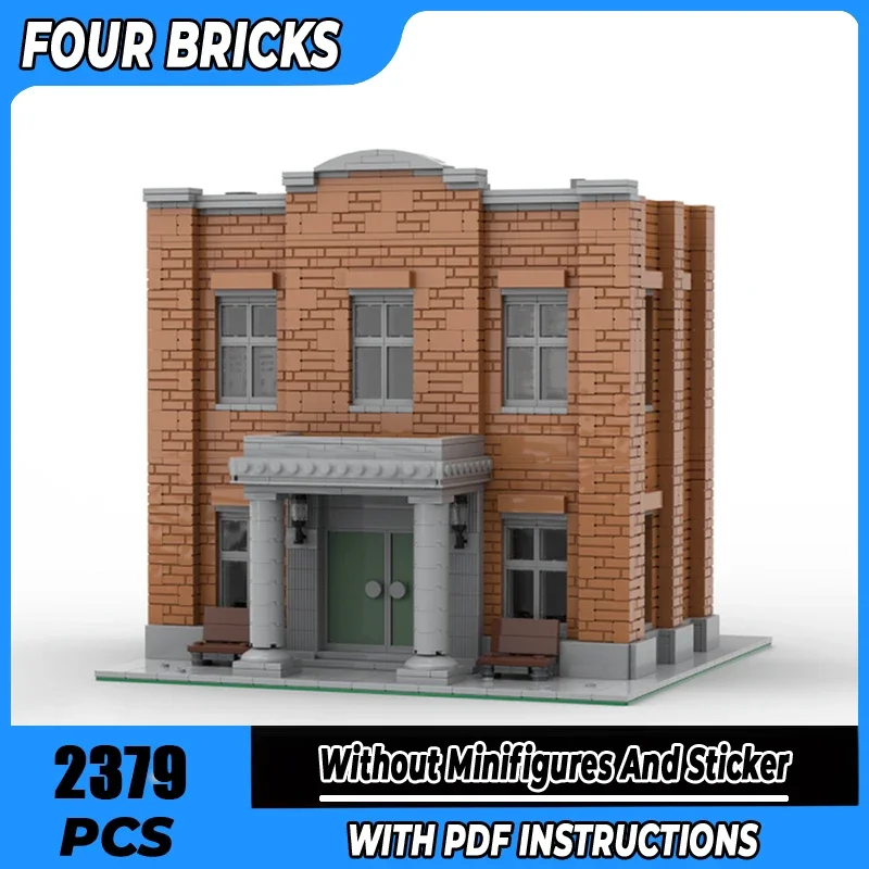 

Moc строительные блоки Jailhouse Technology модульные кирпичи модель подарки рождественские игрушки наборы «сделай сам» сборка