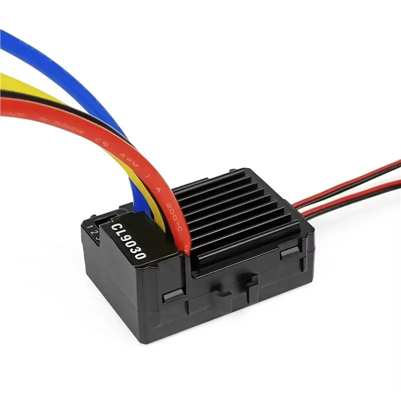 

Pro Waterproof Brushed ESC 9030 90A Speed Controller COOL With 5.5V/3A 7.5V/3A BEC For Traxxas SCX10 HSP Car Boat Crawler