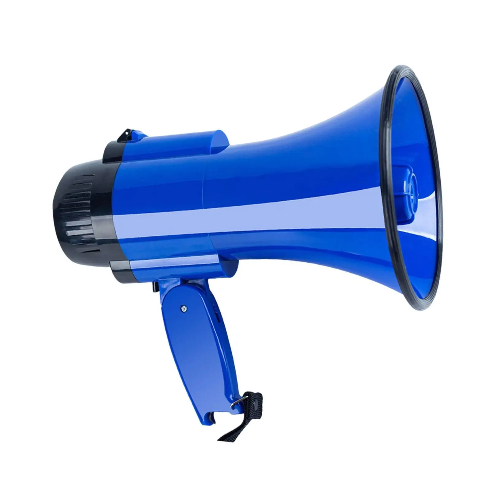 

Bullhorn Megaphone Gifts Blue Handheld for Cheerleading Fans Outdoors Rescue