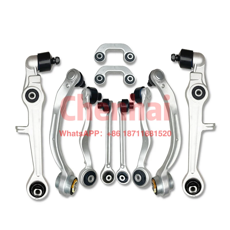 In Stock Suspension parts aluminum Control arm kit for A0 A4 B5 A6 C5 8D0498998