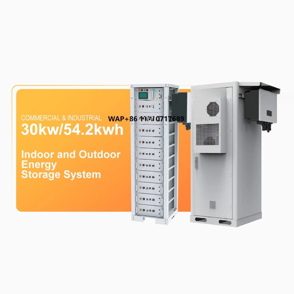 Hot Selling 30kw 54kwh Hybrid Solar System for Industrial Use All-In-One Energy Storage System for Outdoor Use