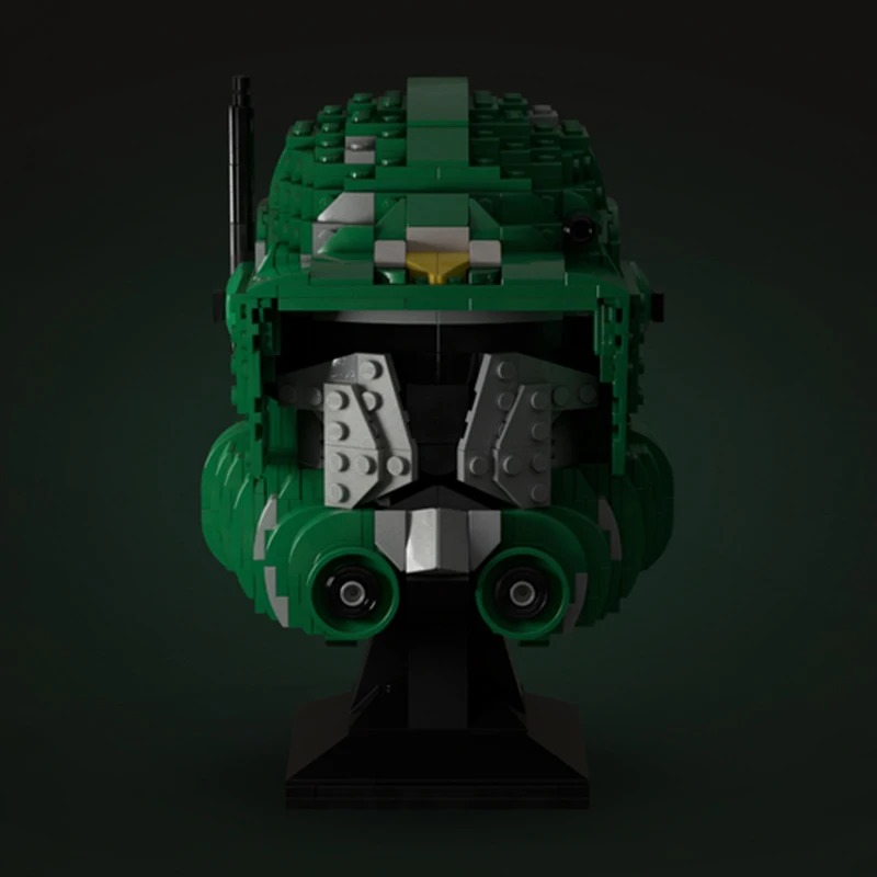 903PCS MOC (star Battle) Commander Doom Helmet Boy's Toys Creative Building Blocks Decompression Toys