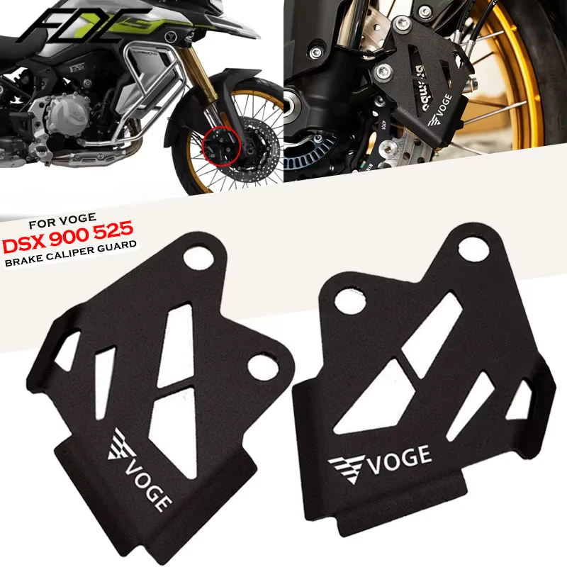 

For VOGE DSX900 900DSX DS900X 2024 2025 DS525X 525DSX 2023-24 Motorcycle Front Wheel Disc Brake Caliper Cover Protection Guard