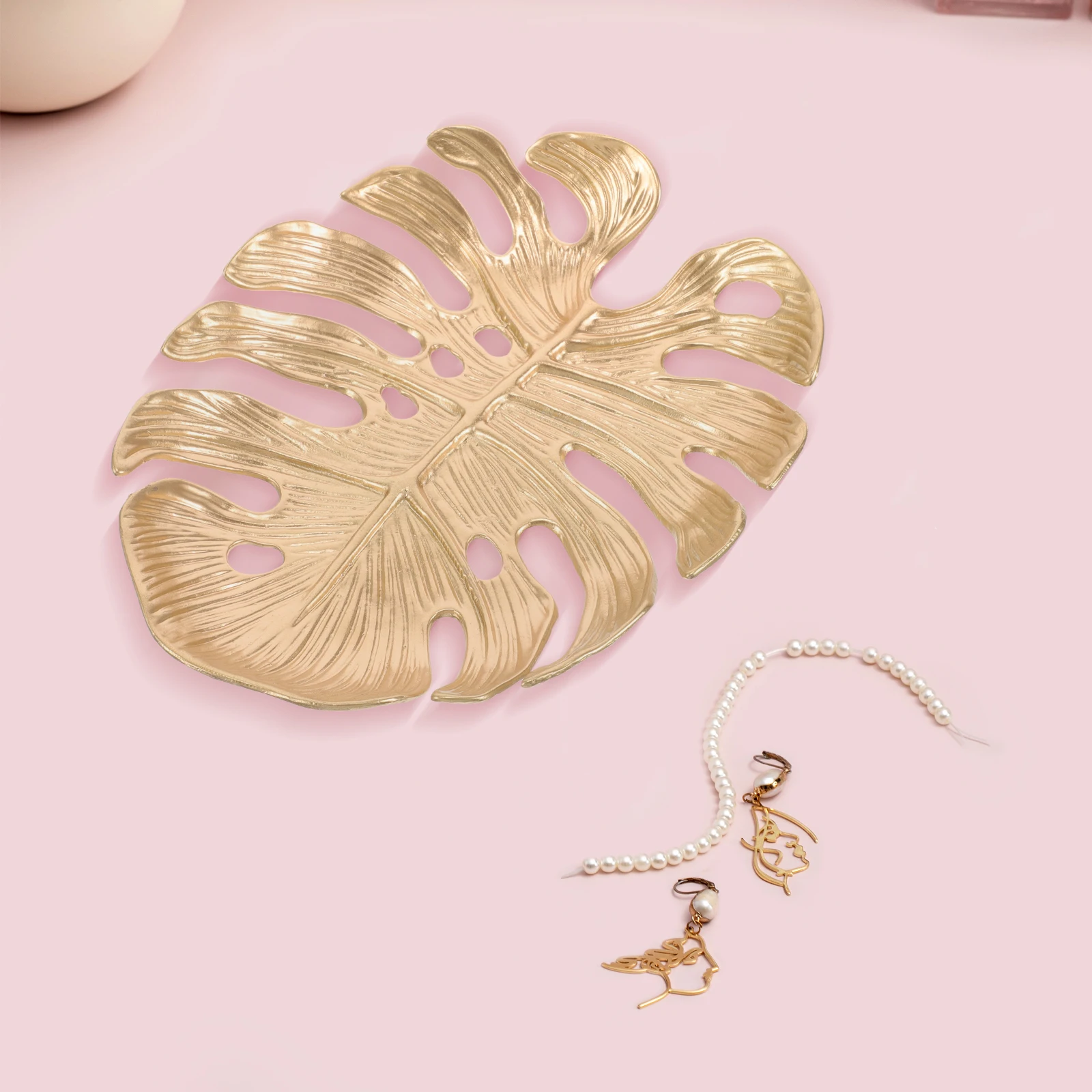

Turtle Leaf Jewelry Plate Dish Rings Tray for Jewelery Holder Display Organizer