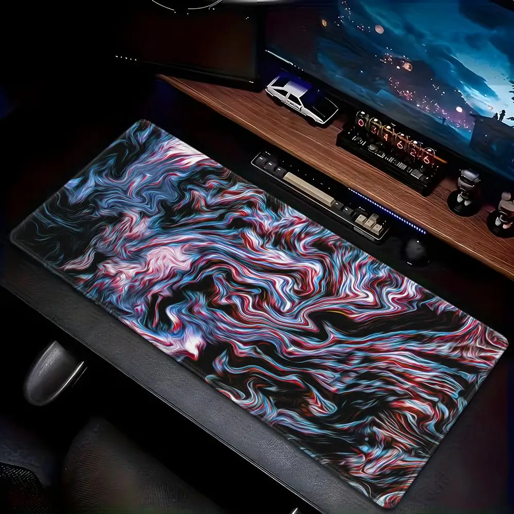 

Abstract digital art Beautiful illustrations style patternsOffice Computer Desk Mat Table Keyboard Big Mouse Pad Laptop Cushion