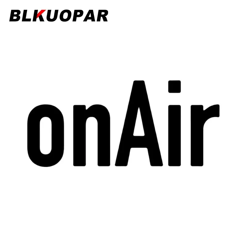 BLKUOPAR ONAIR Car Sticker Waterproof Occlusion Scratch Funny Original Decal Air Conditioner Cartoon JDM RV Car Accessories