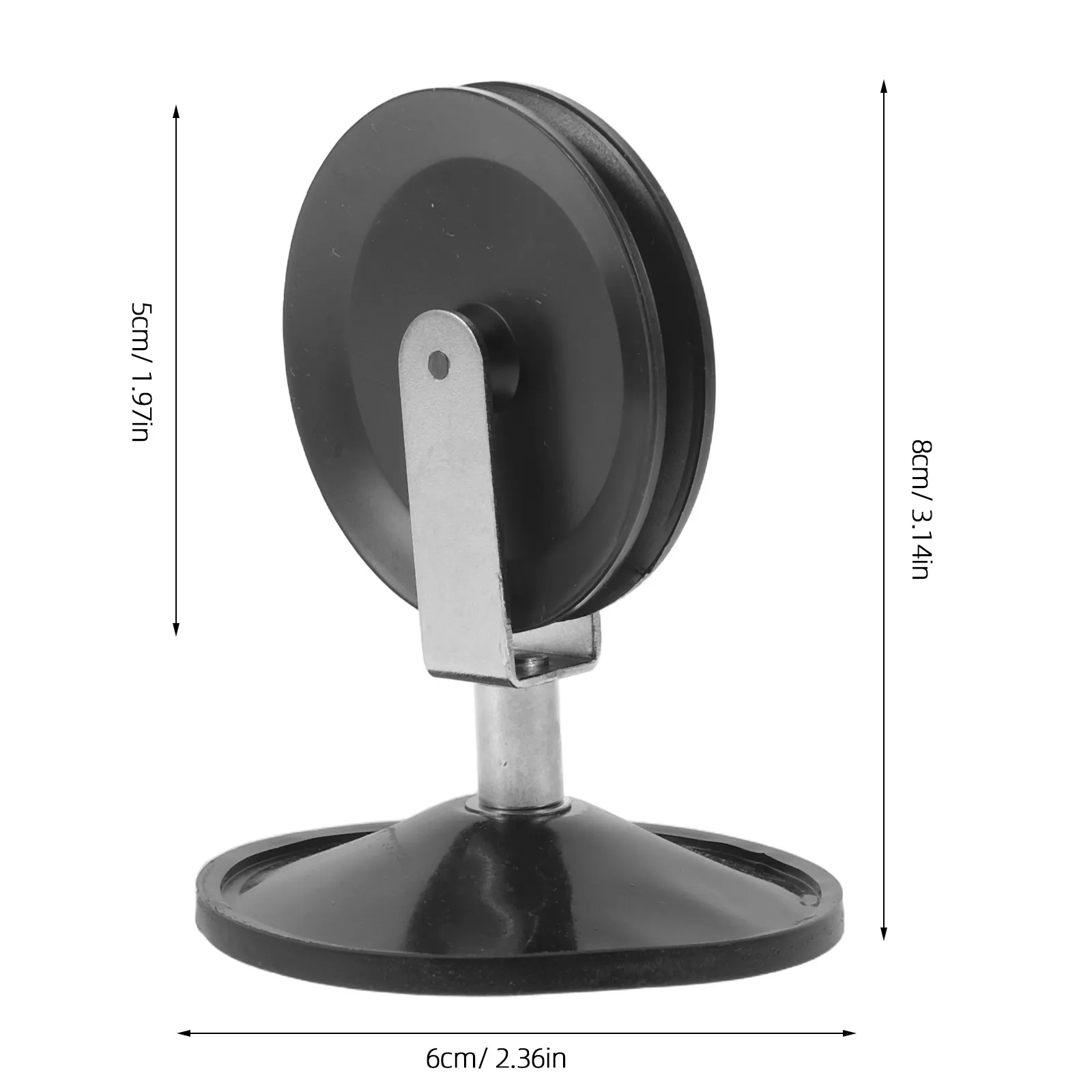 Physics Experiment Pulley Block Single Fixed Pulley Suction Cup Base Physics Lab Teaching Aid Plastic Mechanics School Science