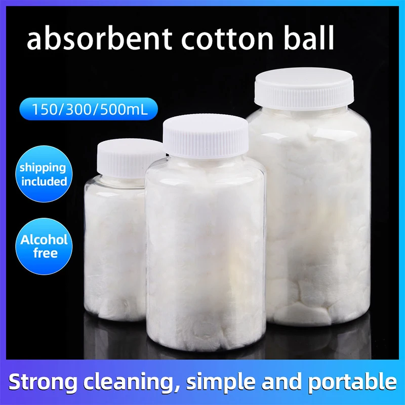 ZoeRax Optical fiber alcohol cotton ball bare fiber wiping cotton skin wire optical cable cleaning cotton ball(Non-alcoholic）