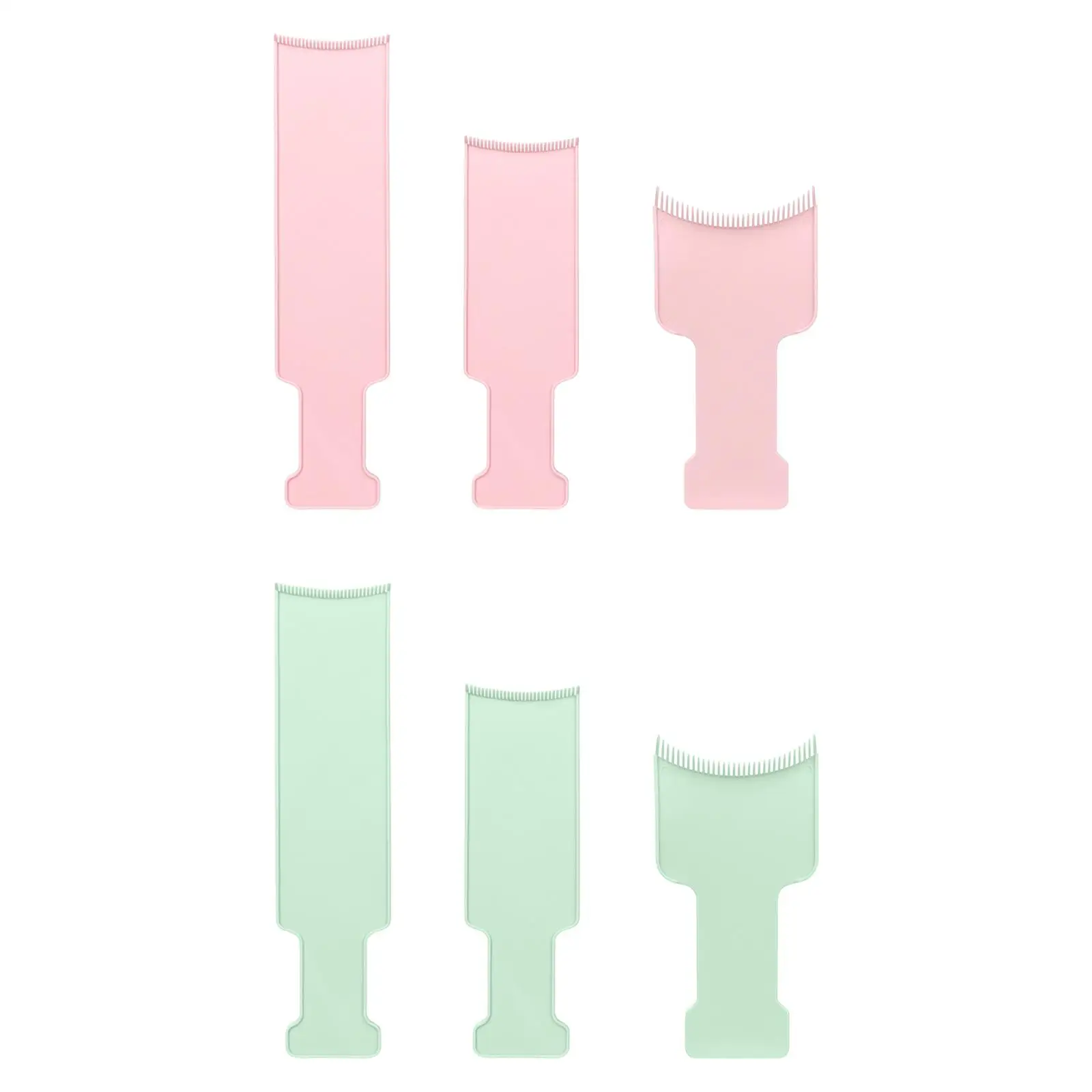 3Pcs Hair Dyeing Board Cosmetology Supplies Fittings Professional Applicator Salon Tools for Barber Set Tint DIY Hairstylist