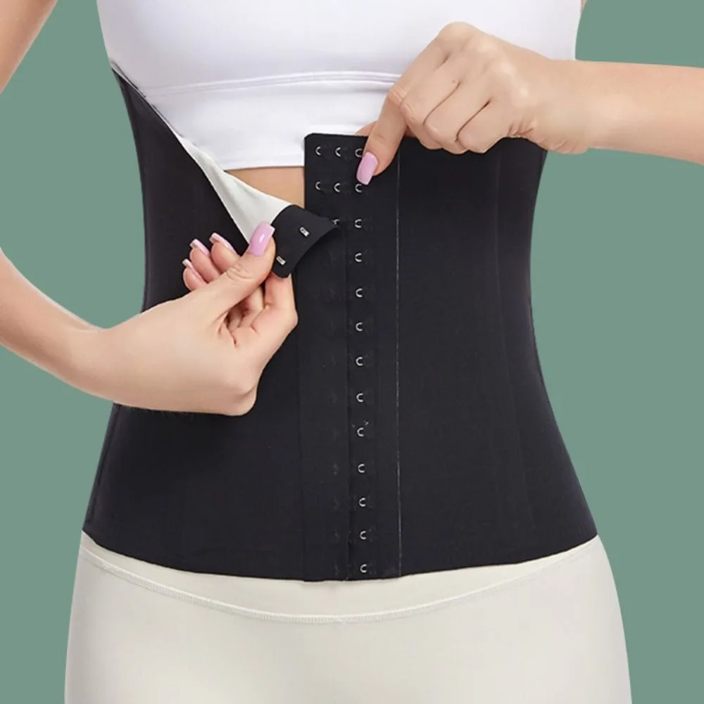 

Fishbone Support Tummy Control Shapewear Slimming Belly Contracting Corset Belt Body Shaper Postpartum Waist Trainer