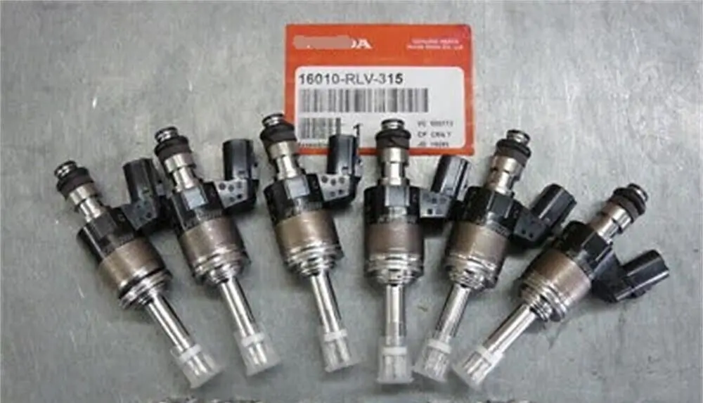 16010-RLV-315 For Honda 16010-RLV-315 Fuel Set Injector 6PCS