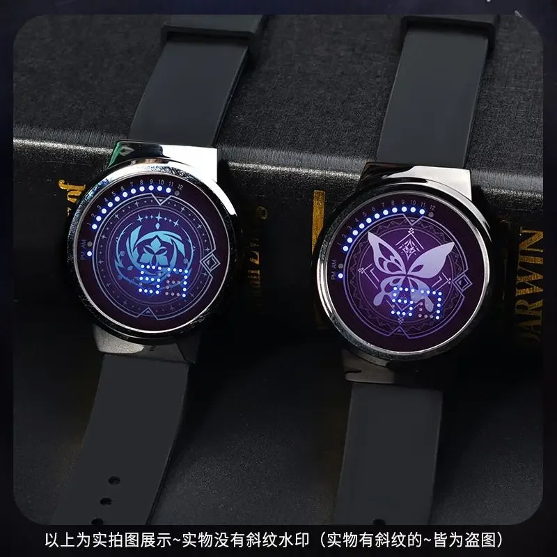 Honkai:Star Rail Kafka Blade LED Digital Touch Screen Luminous Watch Waterproof Simple Silicone Girl Boy Anime Electronic Watchs