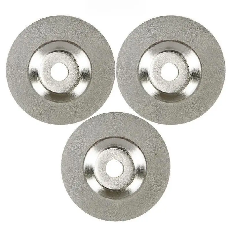 

3Pcs Diamond Sharpening Wheel 100mm 400/600/800 Grits Emery Sharpening Disc Abrasive Disc Angle Grinding Wheel Sharpener Wheels