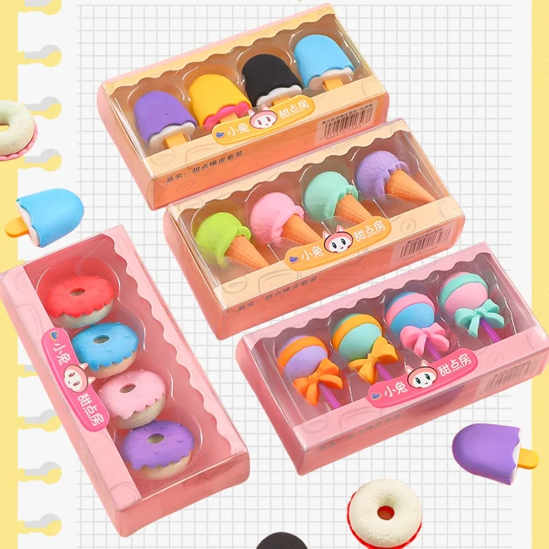 4Pcs Cute Donut Lol…