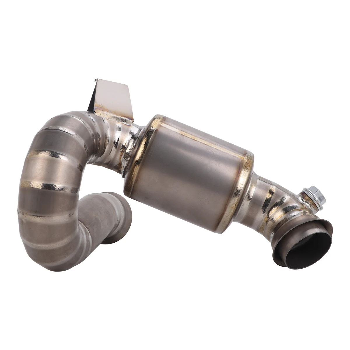 Middle Pipe For CFMOTO 1000MT-X Motorcycle Exhaust Slip On Mid Link Pipe Escape 1000MTX Exhaust Pipe Fit Stock Muffler