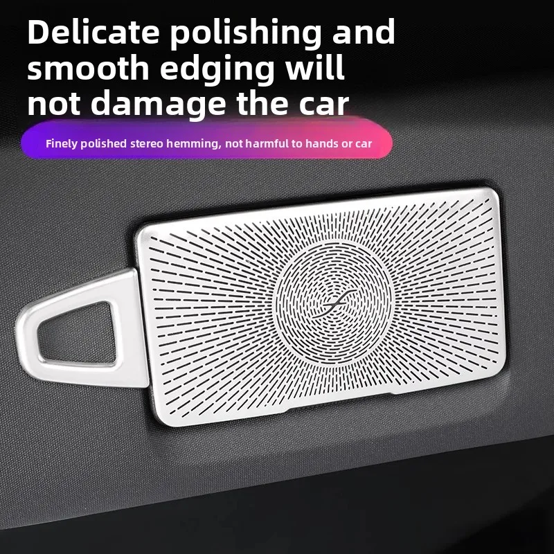For 22-25 Mercedes-Benz E-Class modified EQE EQS GLC C-Class front row makeup mirror car interior decor strip