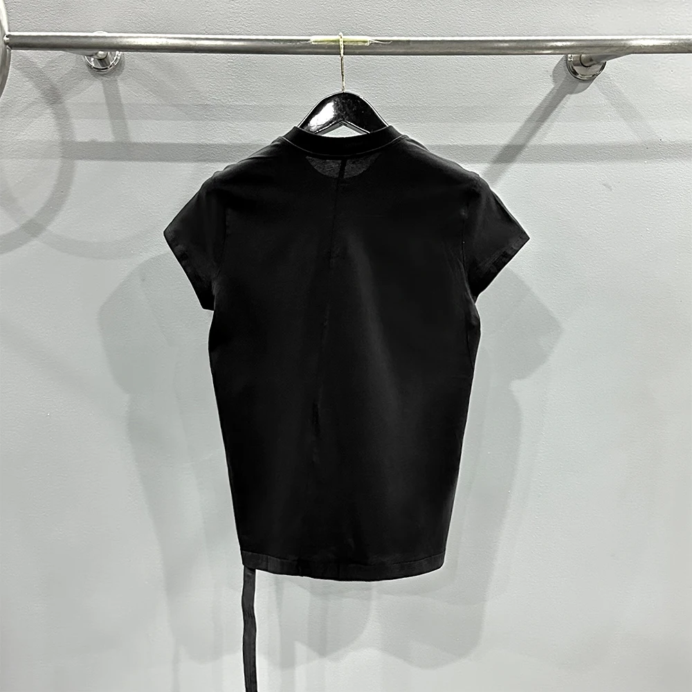 Star Pattern Women's T-shirt Y2k Flutter Decoration Elegant Commuter Round Neck Short Sleeve T-Shirt Tops 2025 Spring New