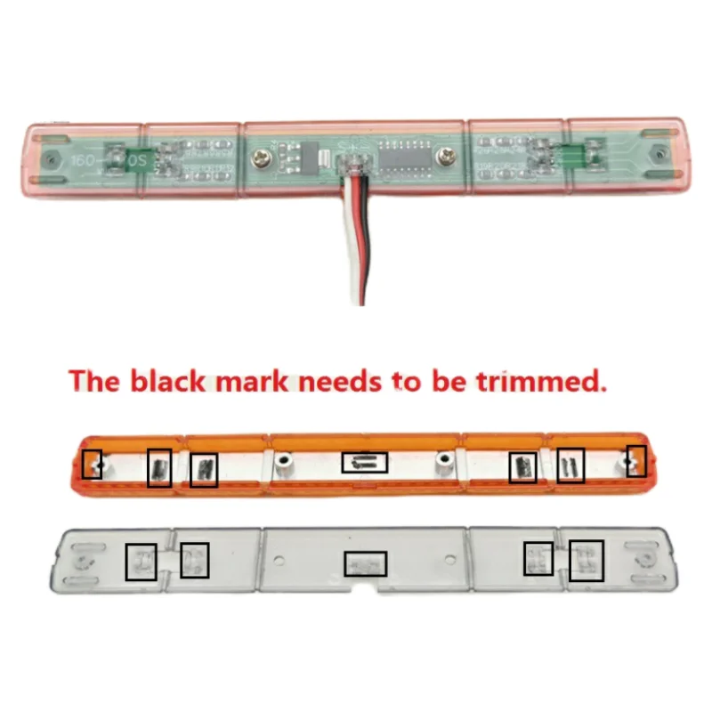 For Scania 770s 56371 Tractor LED Engineering Light For 1/14 Tamiya RC Truck Rotating Lamp Replaced PCB Tamiya LESU Tractor Upgr