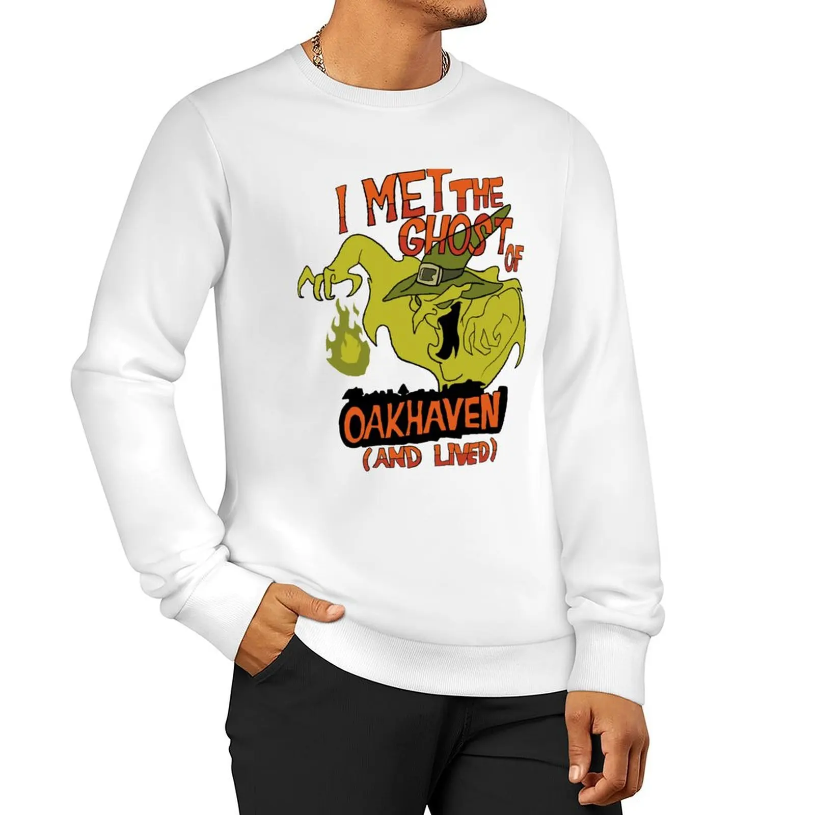 

I Met the Ghost of Oakhaven and Lived Sweatshirt blouse anime clothing new sweatshirts