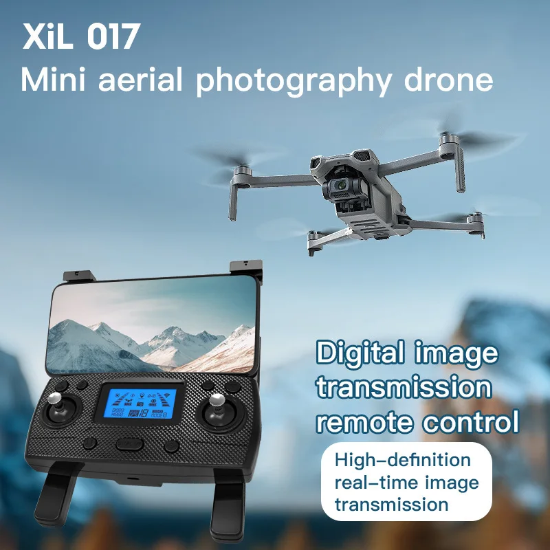 New XIL017S Drone Professional 3-Axis Gimbal 4K Camera GPS 247g Dron Remote 1KM Image Transmitting 5G FPV Foldable Quadcopter