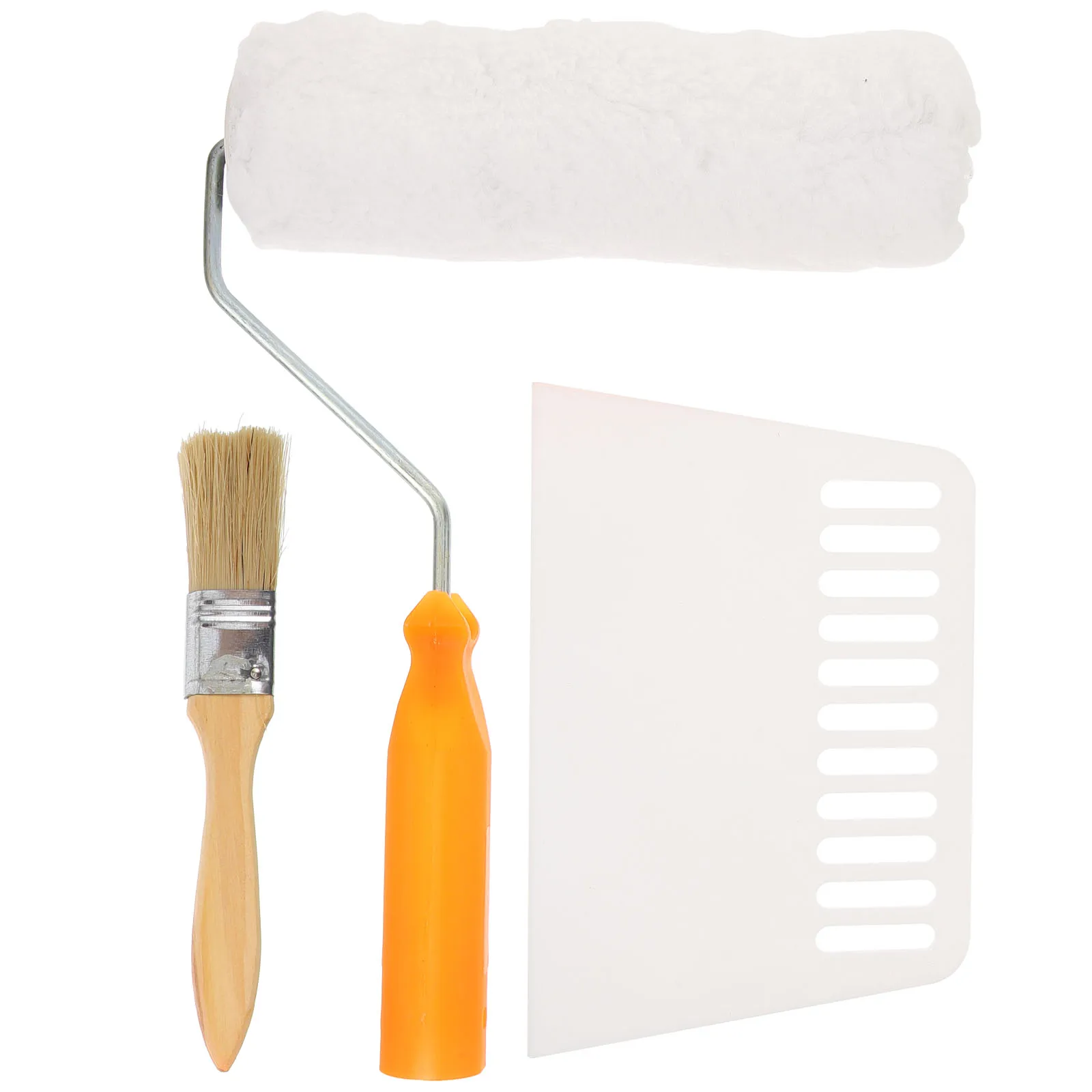 

1Set Wallpaper Smoothing and Scoring Tool Kit Efficient Seam Roller Pressing Tool for Thickened Non-Woven Foil Wallpaper