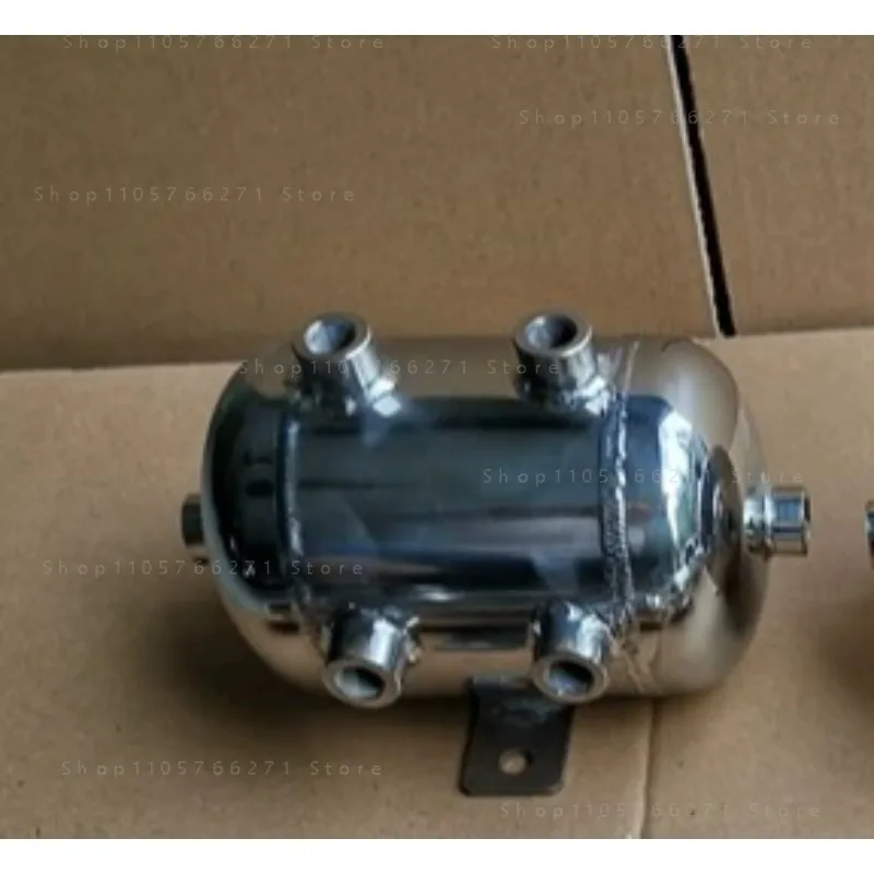 304 Stainless Steel Air Compressor Tank  Small Pressure Buffer Vessel for Vacuum System