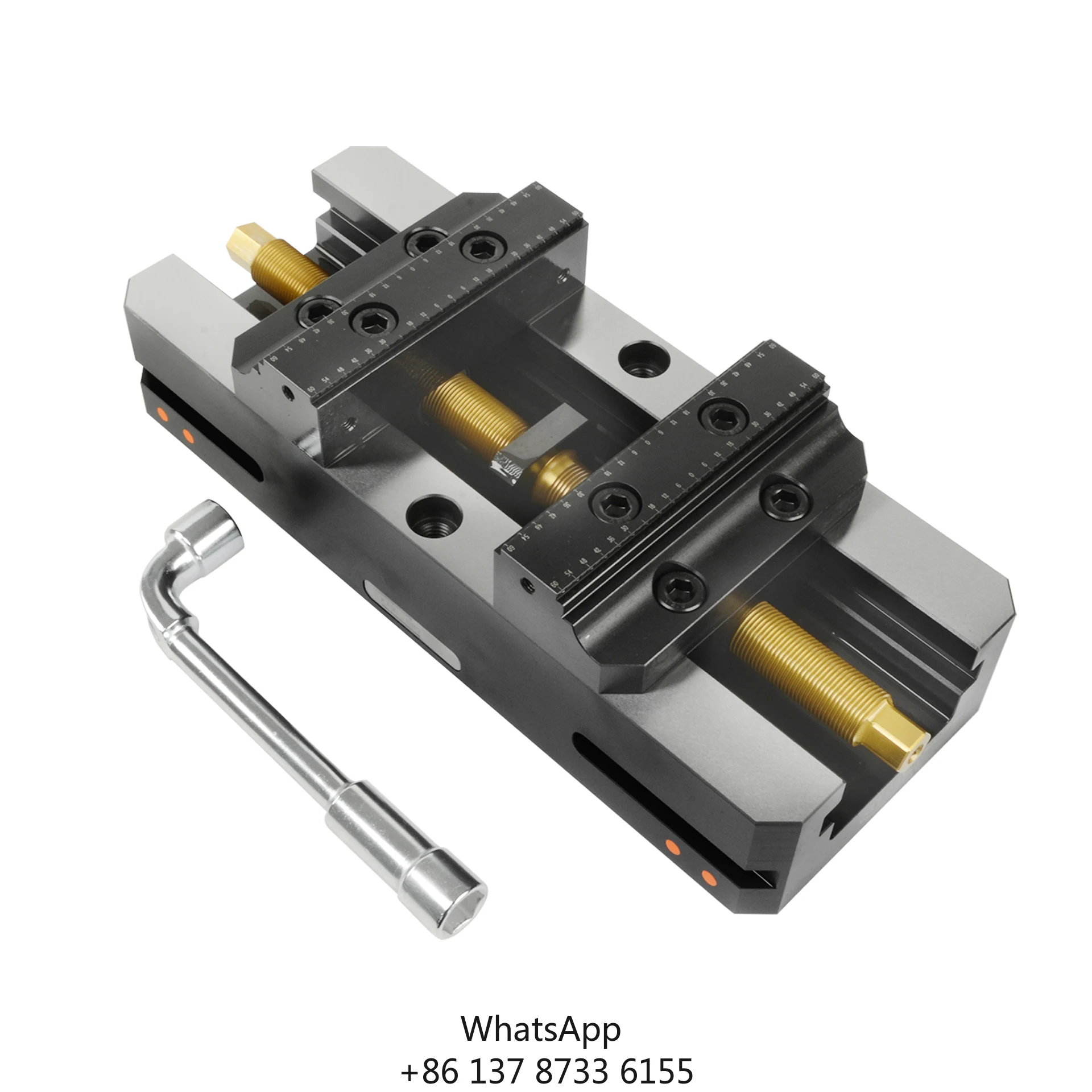 12inch Kamishiro 5thaxis Big Vise Cnc Tools 125mm Self-Centering Vise For Cnc Milling Machine Precision Vice Lang Compatible