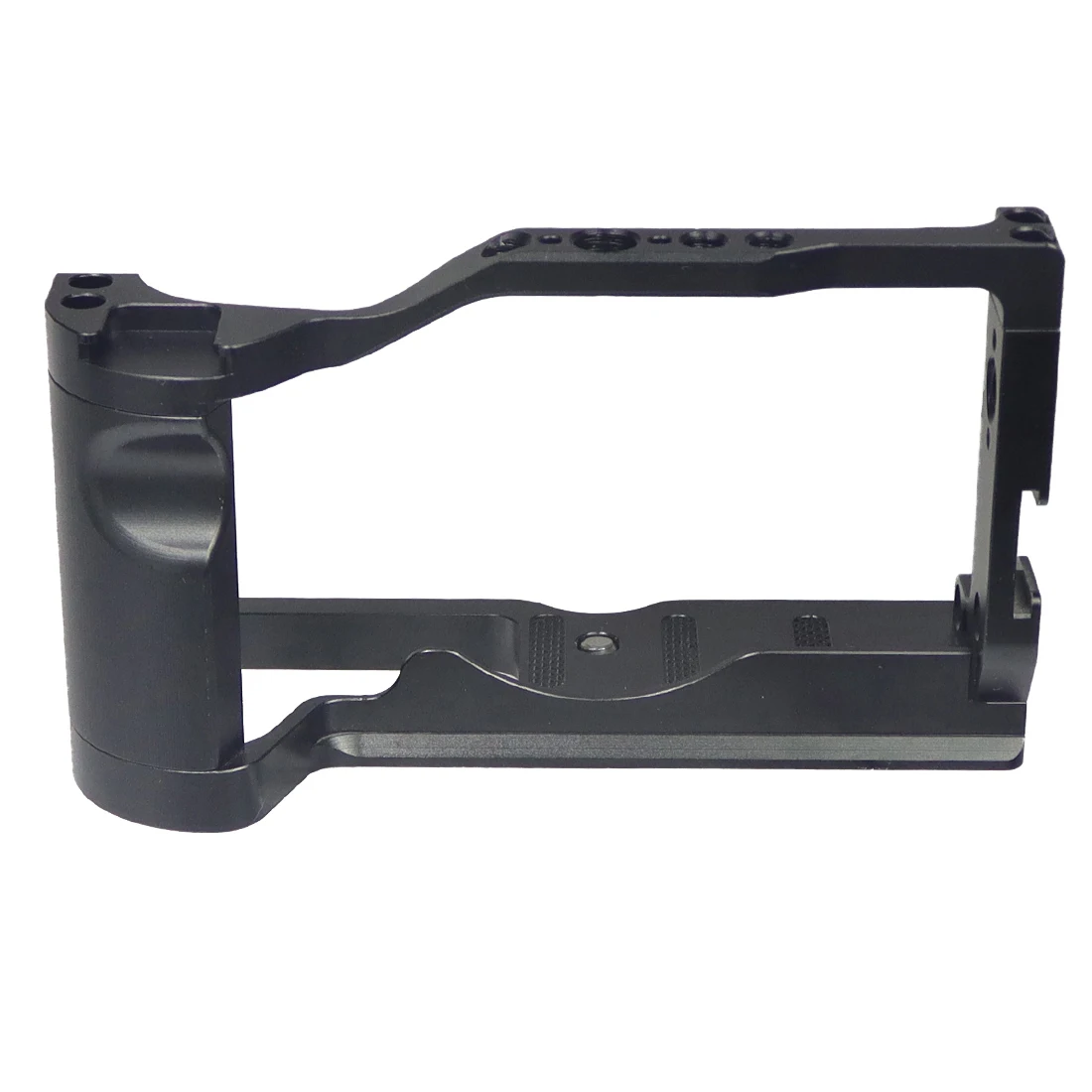 M6 Mark2 Camera Cage Rig Cold Shoe Mount Comfortable Grip W/ Top Handle Grip for Canon EOS M6 Mark II Video Film Vlog Stabilizer