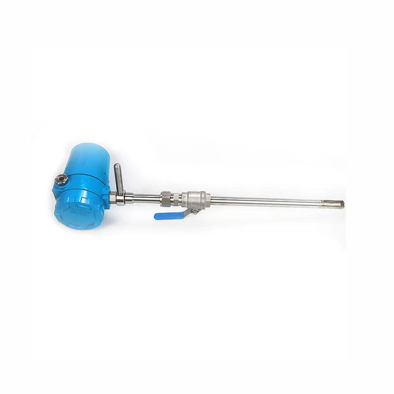 600mm 800mm 1000mm O2 H2 CH4 Natural Gas compress Air 4-20mA RS485 Biogas LPG Insertion Type Thermal Gas Flow Meter