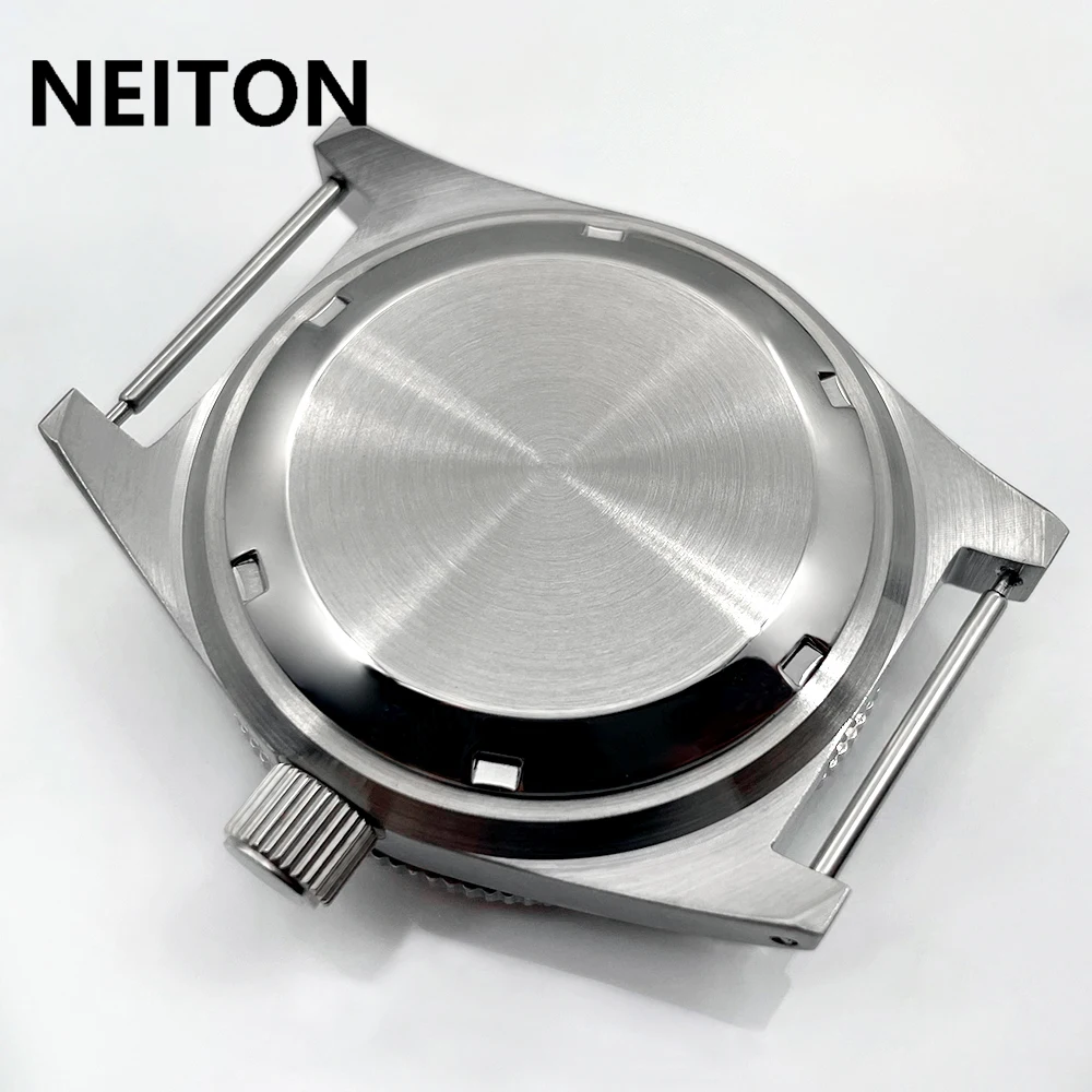 NEITON 40mm Watch Case Sapphire Glass 100m Water Resistant Fit NH35 NH36 Movement