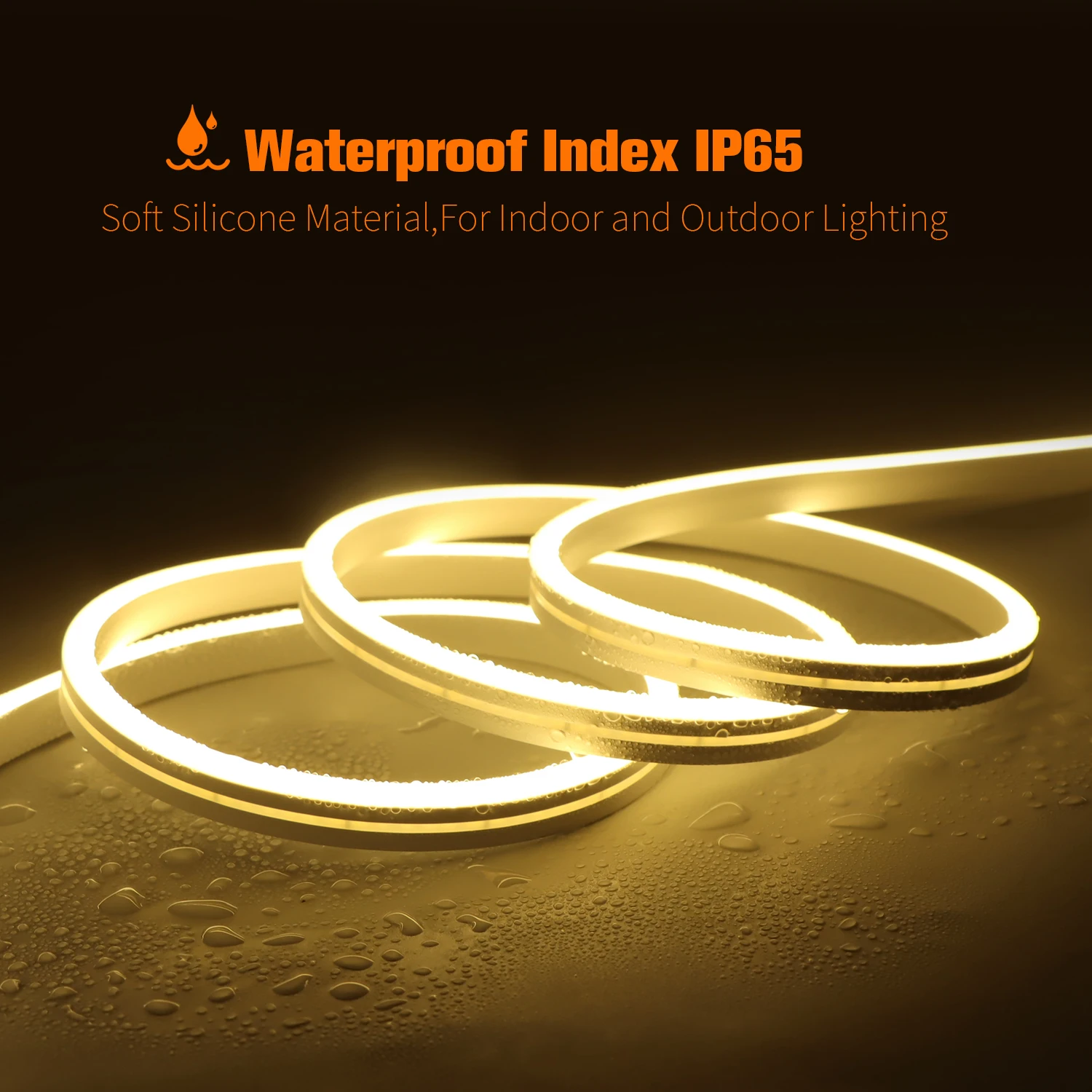 12V/24V Neon LED Strip, 1/2/3/4/5/10M IP65 Waterproof Neon Strip, With Touch Dimmer Controller For Indoor Outdoor Decor Lighting