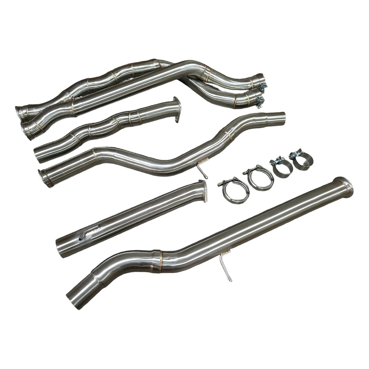 Stainless Steel Equal Length Midpipe For F80 M3 F82 M4 S55 3.0T Exhaust Midpipe