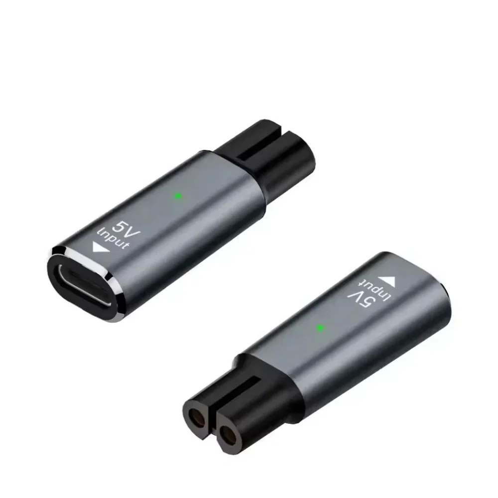 5V Typ-C Ladeadapter für Philips OneBlade QP2520 QP2620 QP2510 QP2515 QP2724 QP2834 Elektrorasierer