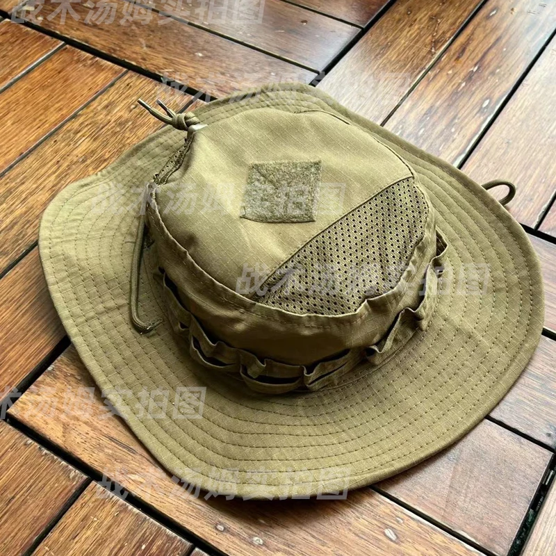 UFPRO قبعة بيني التكتيكية قبعة حافة مستديرة MC متعددة التضاريس CP جميع التضاريس وولف براون #4