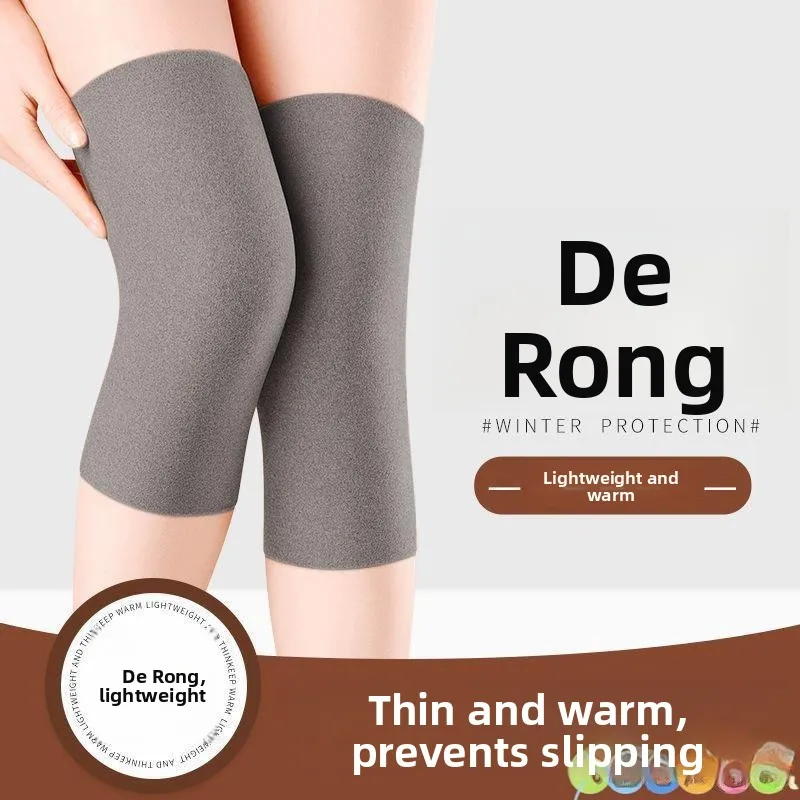 

Утепленные немецкие бархатные наколенники для всесезонного тепла, от холода в ногах, для помещений с кондиционером, защита коленных суставов, противоскользящие