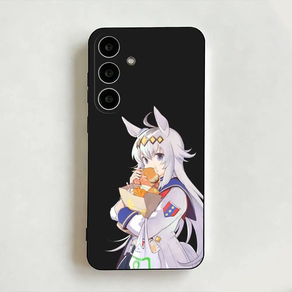 oguri Umamusume Pretty Derby Phone Case For Samsung Galaxy A73,A72,A71,A70,A53,A52,Cover Black Shell ll