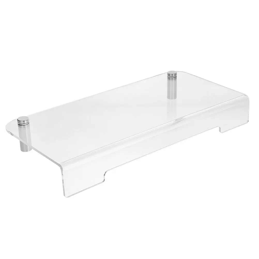 

Акриловая подставка для монитора 50x20x5 см, подставки для дисплея ноутбука, настольный органайзер, держатель для ноутбука, подставка для экрана компьютера, металлическое основание для хранения