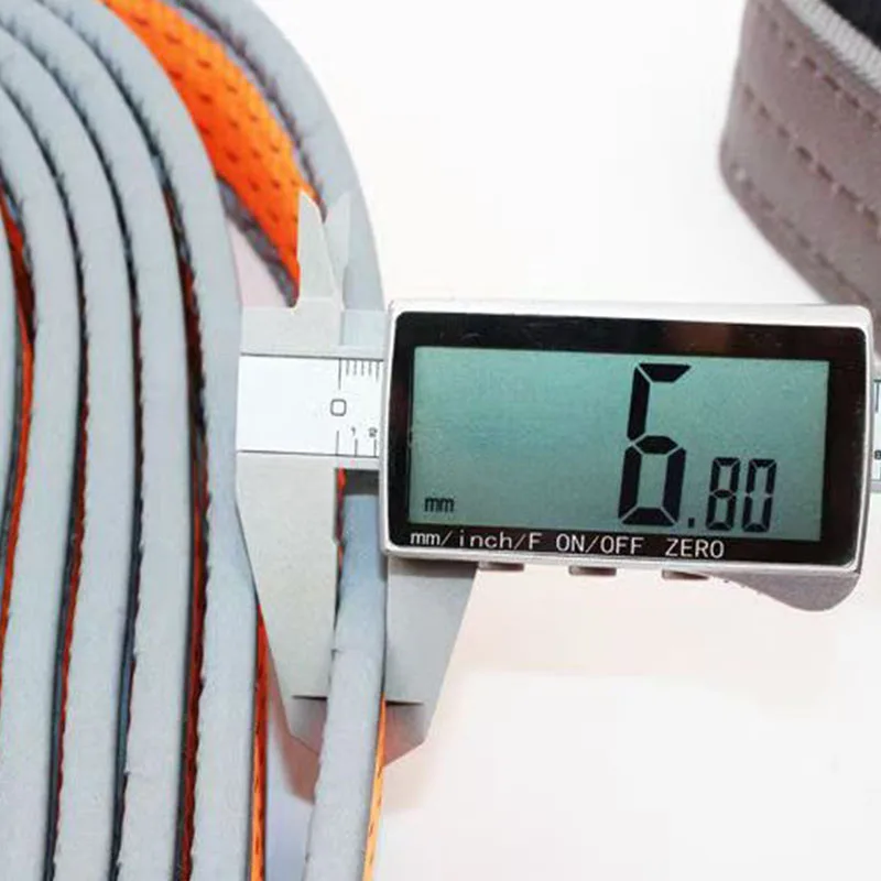 حبل سحب سيارات 18 طن حبل سحب لسيارات الطرق الوعرة والشاحنات والمقطورات وسيارات SUV خطافات U نايلون عالي القوة مع إضاءة عاكسة إكسسوارات سيارات - 3