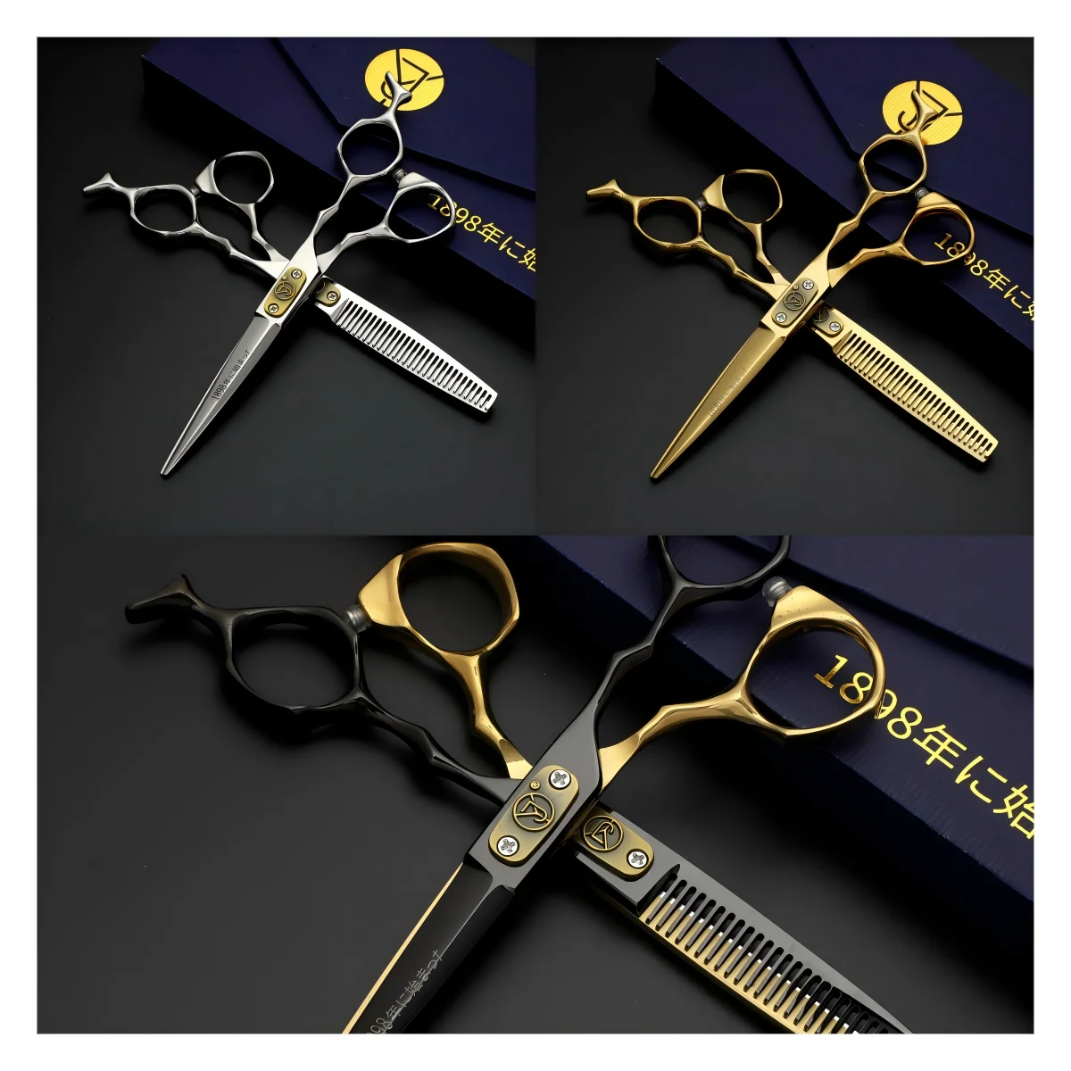 Handcrafted, sharp and durable, perfect for creating textures and enhancing curls. Right-handed design, a professional hair-cutt