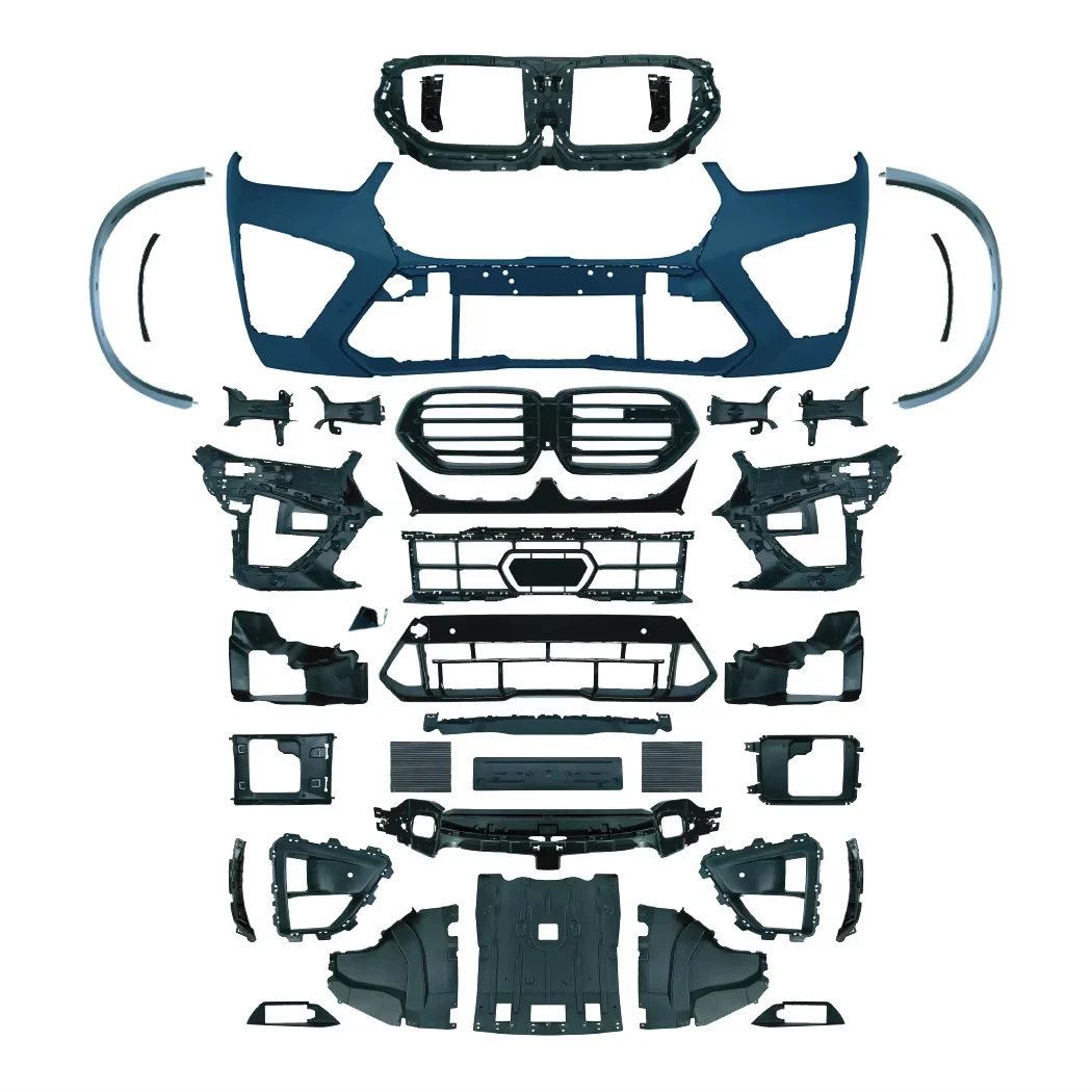 

2023+ высококачественный комплект кузова для обновления X5 G05 до переднего/заднего бампера X5m с выходами на выхлопную трубу, индивидуальная модификация