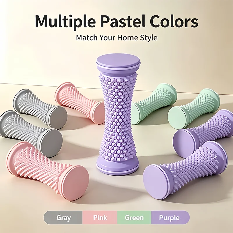 TPE Spiky Foot Massage Roller Deep Acupressure For Home Office Post Workout Foot Care