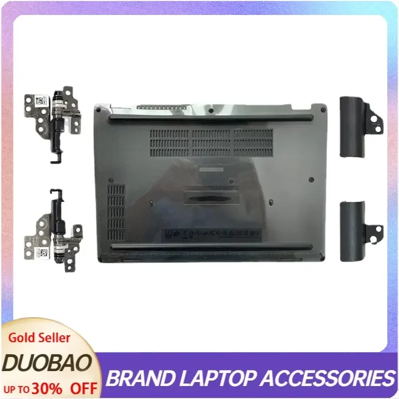 

New For Dell Latitude 5280 5290 E5280 E5290 12.5inch Metal LCD Hinges/Tampa Inferior Para Laptop Bottom Case Shell 09N5PX 0RJCRM